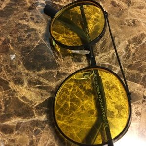 Yellow sunglasses